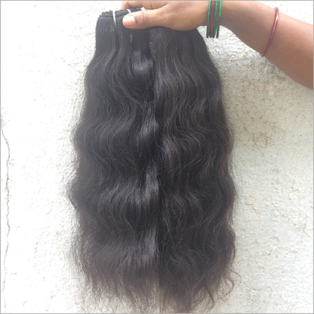 Wavy Hair Extension 14 Inch Manufacturer and Exporter from India