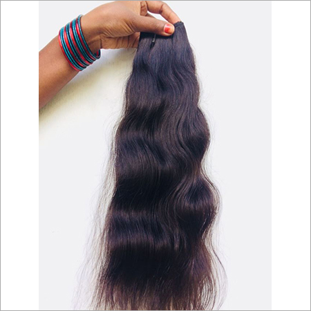 Wavy Hair Extension 24 inch Manufacturer and Exporter from India