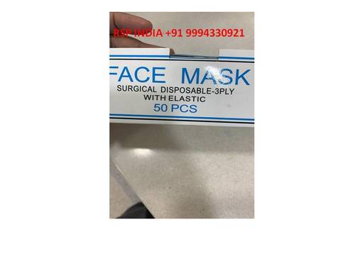 FACE MASK SURGICAL DISPOSABLE By RAVI SPECIALITIES PHARMA