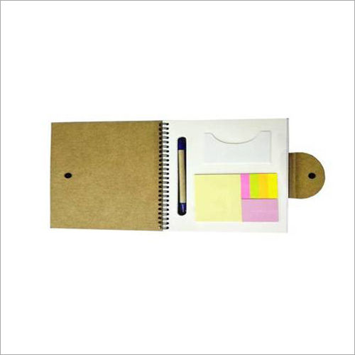 Medium A4 Size Eco Friendly Spiral Notebook with Pen