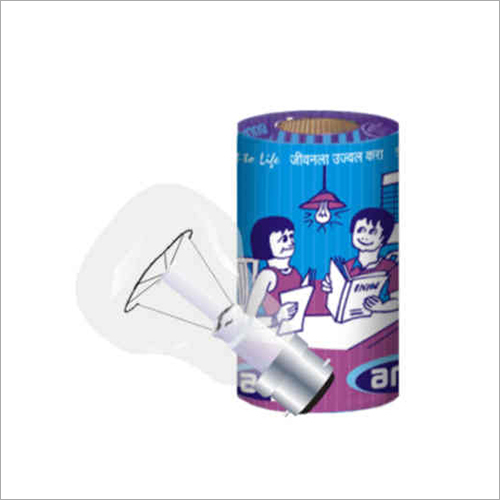 White GLS Lamp - Glass, 60x60 mm, White, 220V 60W | Bright Light, Energy Efficient, Long Lifespan, Easy Installation