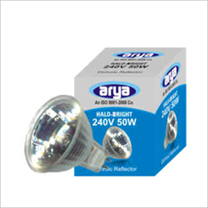 MR 16 Type Halogen Lamp - Quartz Glass, 50mm, 50W, 240V | Whiter Light, Energy Efficient, Long Lifespan, Retail And Museum Suitable