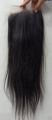 4x4 Raw Natural Transparent Lace Straight Lace Closure