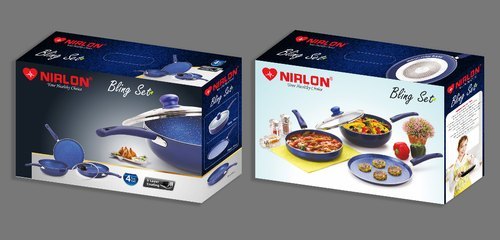 Nirlon Bling Cookware Set