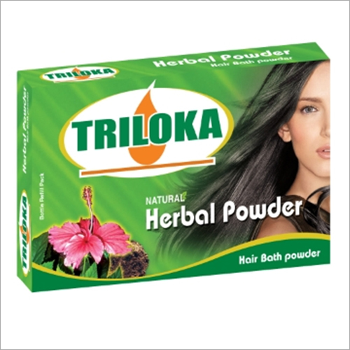 Triloka Mandara - Herbal Hairbath Powder Box Pack | Anti-Dandruff, Promotes Hair Growth, Reduces Hair Fall, Straightening Formula for Women