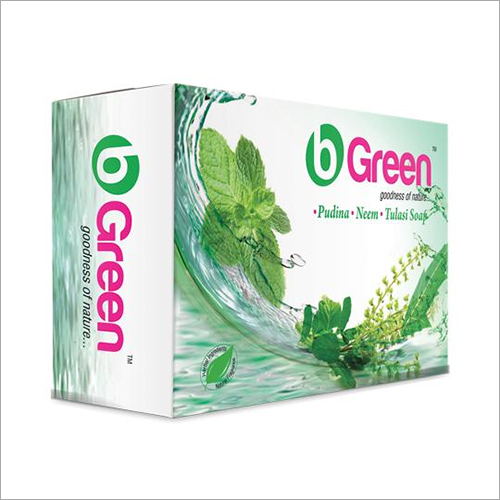 Neem Tulsi Pudina Soap - Herbal, Best For Normal Skin | Suitable For Adults & Children, Pieces as per Order
