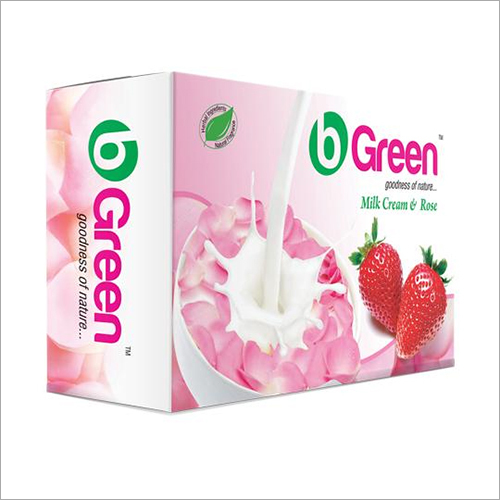 Milk Cream Rose Soap - Herbal Formula | Nourishing Oils Anti-Bacterial & Anti-Fungal Properties Moisture Free Packaging Suitable for All Ages