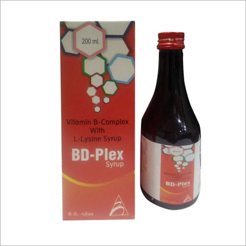 Vitamin B-Complex With L-Lysine Syrup Age Group: For Adults At Best ...