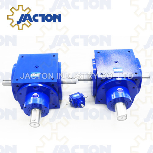 Small Size Mini Right Angle 1: 1 Ratio Jtp65 Spiral Bevel Gearbox