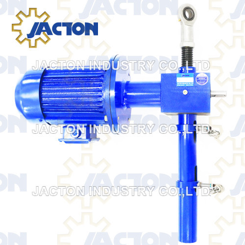 5 ton screw actuators electric 1100mm with two speed electrical motor operated jacks