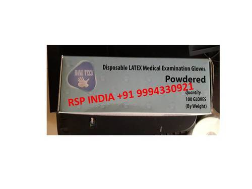 DISPOSABLE LATEX EXAMNATION GLOVES By RAVI SPECIALITIES PHARMA
