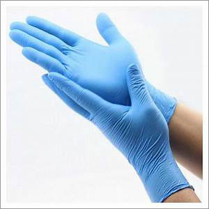 Sky Blue Nitrile Gloves