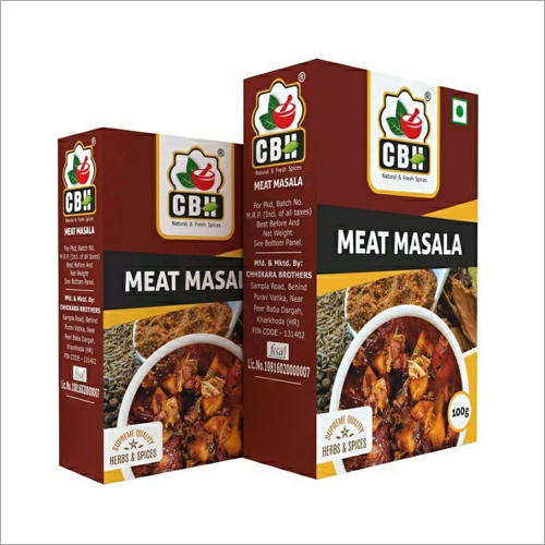 100 GM Meat Masala - Powder 100 Grams Weight | Pure Spices Blend Natural Taste Free from Impurities Variety of Packaging Options