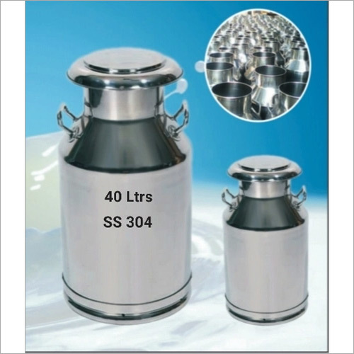 Stainless Steel Milk Cans