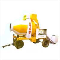 Mini Mobile Batching Plant Reverse Drum Mixer