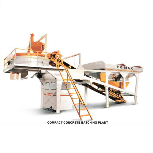Batching Plant With Pan Type Mixer