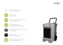 85Lit Portable Refrigerant Industrial Dehumidifier