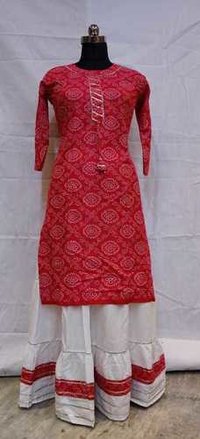 Rayon Cotton kurti