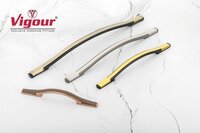 Fancy And Antique Cabinet Handle Vh-131 - Chrome Finish, Size 96mm To 288mm | Pull Handle, Custom Color As Per Image