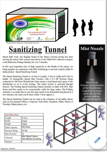 Sanitizing Tunnel