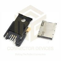 Sim Card Holder - Aluminium, Brass & Plastic | Dielectric Voltage Dc 500v, Operating Temperature -55 - 105 Deg C, Application In Telecommunications