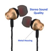 pTron HBE9 (High Bass Earphones) Metal Stereo Sound Wired Earphones