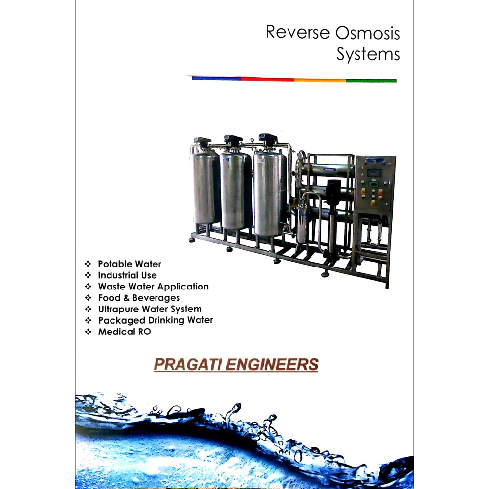 Reverse Osmosis Systems By PARAG EXPORTS (C/o PRAGATI ENGINEERS)