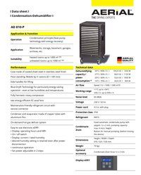 105 lit Heavy Industrial Dehumidifier