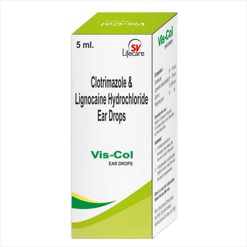 Clotrimazole And Lignocaine Hydrochloride Ear Drops
