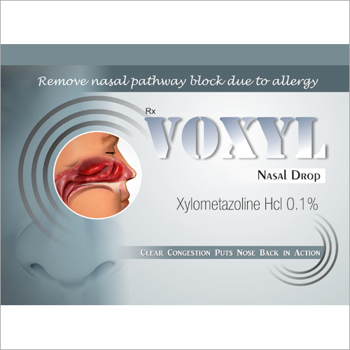 Xylometazoline HCL Nasal Drop - Liquid Formula, Suitable for All Ages | Dosage as Per Doctor's Advice, Room Temperature Storage