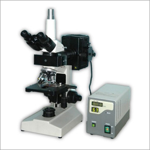 Trinocular Research Fluorescence Microscope