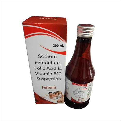Sodium Feredetate Folic Acid And Vitamin B12 Suspension
