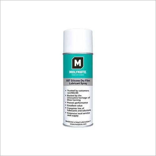 Nanded Food Grade Molykote 557 Silicone Dry Film Lubricant Chemical Composition: One Component - Requires No Mixing