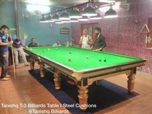 Steel Cushions Imported Billiards Table