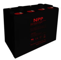 2v1000ah Valve Regulated Lead Acid Battery - Color: Black