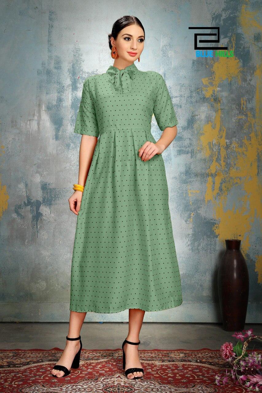 Ladies neck designer kurti