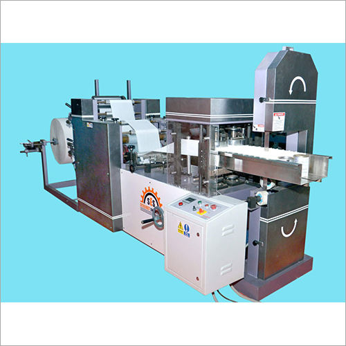 Automatic Paper Napkin Machine at Best Price in Ahmedabad Steelfast Engineering Solutions