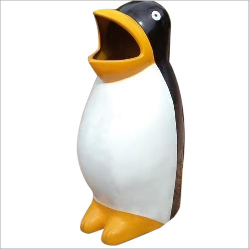 Fiber Penguin Dustbin Application: Commercial & Household