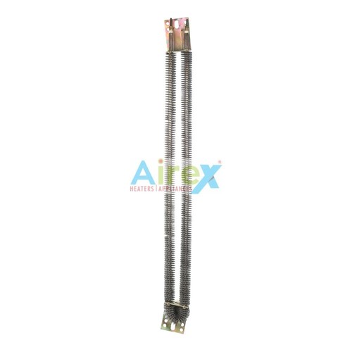 Airex Finned Air Heater U-Shape - Stainless Steel 304, Length: 12" to 39", Wattage: 500W to 2000W, Color: Black, Width: 2"