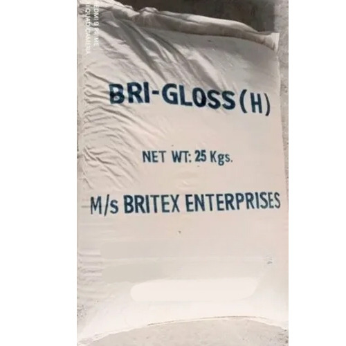 BRI GLOSS (H) - Hydrous Kaolin Powder | Fine Particle Size, High Gloss Finish, Excellent Sheen, White Color, Suitable for Water and Solvent Based Systems