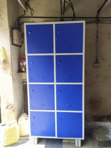 Powder Coated 8 Compartment Office Locker