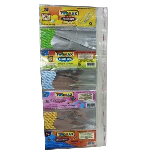 Plastic Tongue Scraper Bags - Plastic Material, 1 Kg Capacity, Transparent Color | Peel & Seal Closure, Customized Sizes Available