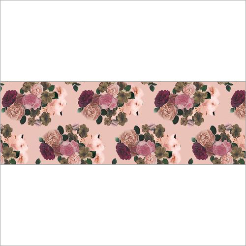Lattest Designer Digital Satin Zari Print Fabric