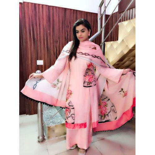 Ladies Flower Printed Kurti