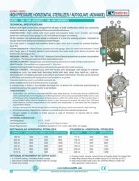 Fully Automatic Horizontal Sterilizer / Autoclave