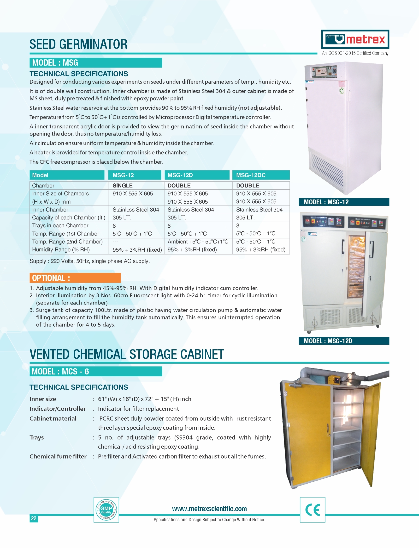 Vented Chemical Storage Cabinet