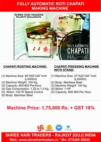 Chapati Machine