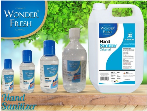 Wonder Fresh Hand Sanitizer By M K INCORPORATION