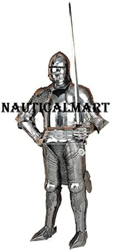 Medieval Gothic Full Suit of Armor Complete Knight Armour Reenactment Wearable