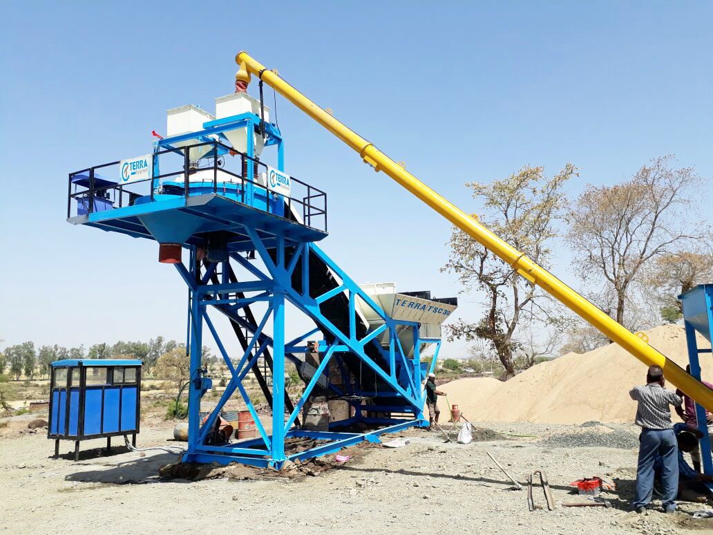 Compact Concrete Batching Plant TSC series